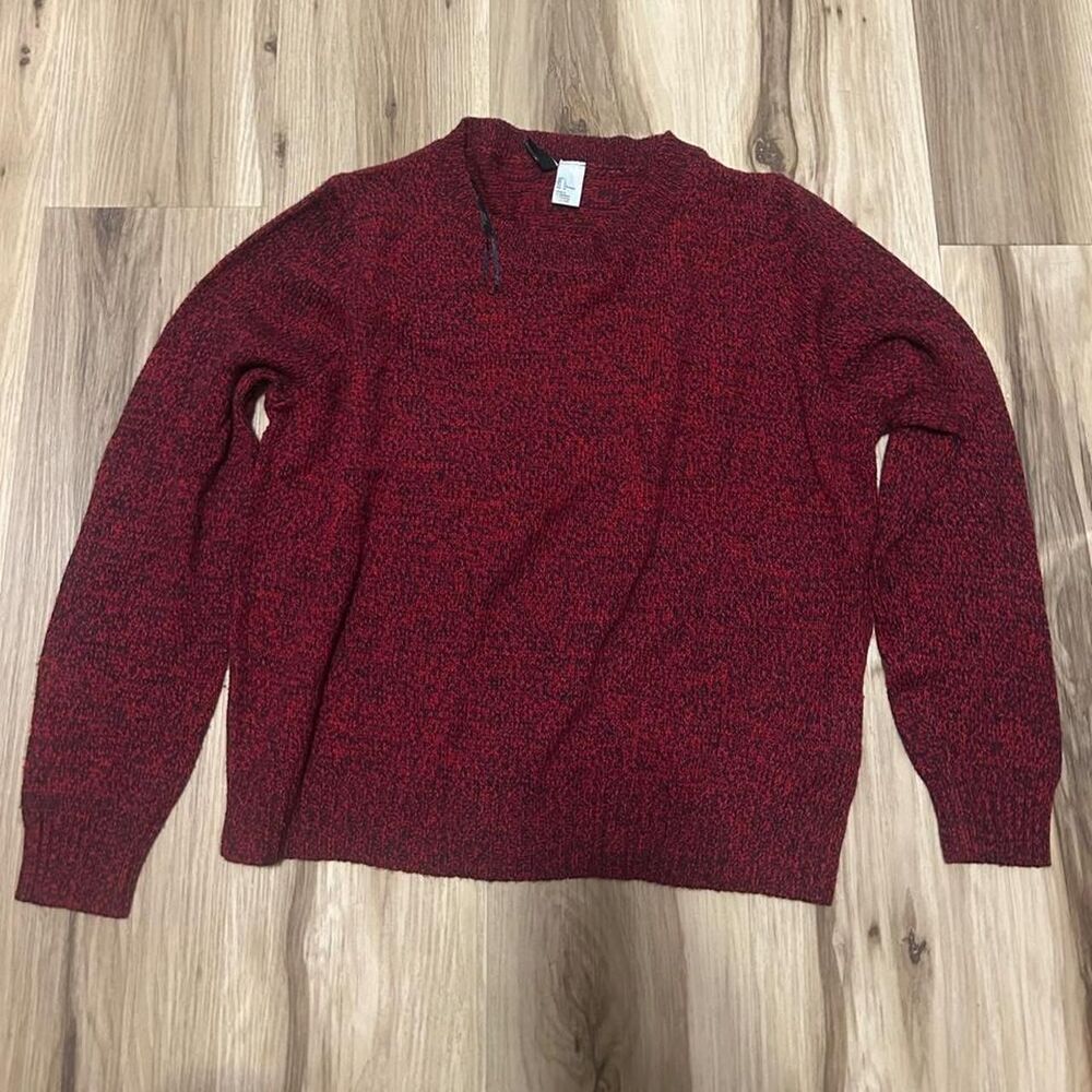Divided Women's Burgundy and Red Jumper